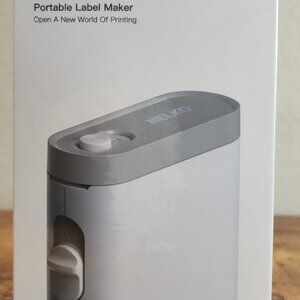 Label Maker Machine with Tape, P21 Bluetooth Label Printer, Wireless Mini Label